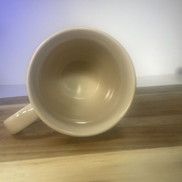 Citrus Grove Sage Green Brush Stroke Hand Painted Coffee Mug Minimal Solid - Picture 5 of 6